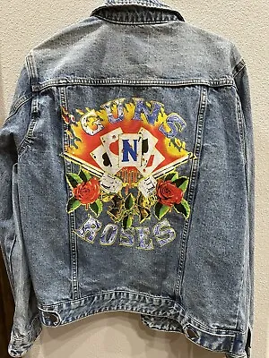 Buy Guns N' Roses Denim Jacket Large • 66.31£