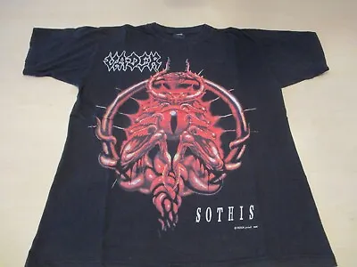 Buy VADER Sothis  Rock Print 1995 Shirt Vintage Napalm Death  Morbid Angel • 154.74£