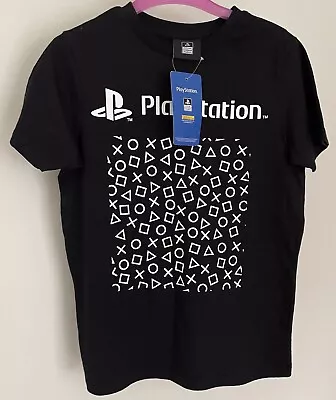 Buy Boys PlayStation T Shirt Age 8-9 Years Black New With Tags  • 3.99£