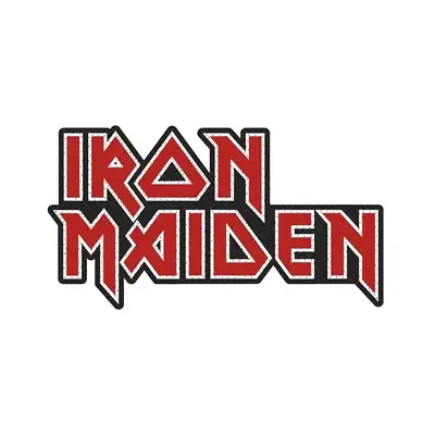 Buy Iron Maiden Logo Cut Out Patch Official Heavy Metal Band Merch • 5.68£