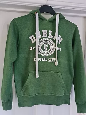Buy Unisex Dublin Hoodie By Celtic Memories In Green - Size XS • 5.25£