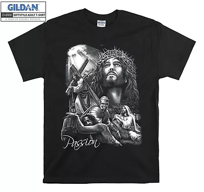 Buy Jesus Passion Christianity T-shirt Gift Hoodie Tshirt Men Women Unisex E890 • 11.99£