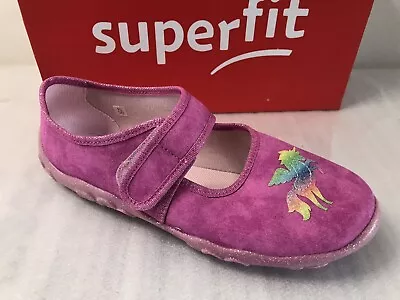 Buy Superfit Girl's Bonny Slipper Kid's Shoes Pink Indoor Size 38 • 4.99£