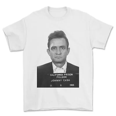 Buy Johnny Cash  Mugshot T-Shirt Portrait Unisex Tshirt Gift. • 12.99£