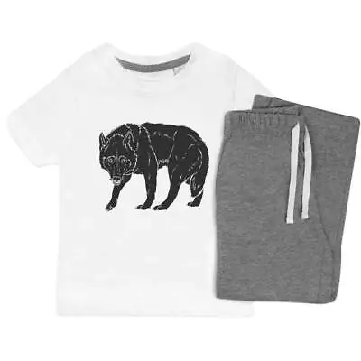 Buy 'Hungry Wolf' Kids Nightwear / Pyjama Set (KP039242) • 14.99£