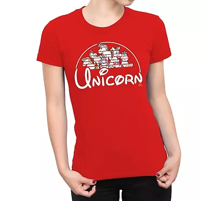 Buy 1Tee Womens Unicorn T-Shirt • 7.99£
