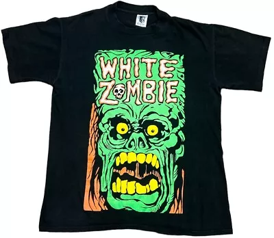 Buy White Zombie La Sexorcisto 1992 Tour Gem T Shirt Size L • 119.99£