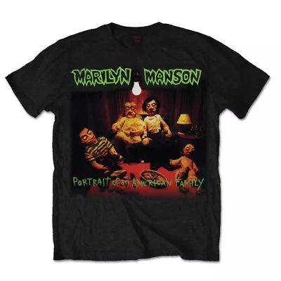 Buy Marilyn Manson Portrait Of An American Family Official Tee T-Shirt Mens Unisex • 18.27£