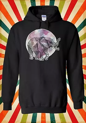 Buy Elephant Art Drawing Rainbow Novelty Men Women Unisex Top Hoodie Sweatshirt 1568 • 19.95£
