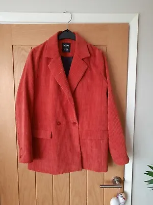 Buy Ladies Lefties Lined Rust Corduroy Single Breasted Jacket. Size M. Good Cond. • 3.99£