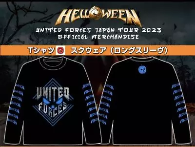Buy XL New Helloween Halloween Budokan Japan Tour Long Sleeve T-Shirt • 124.27£