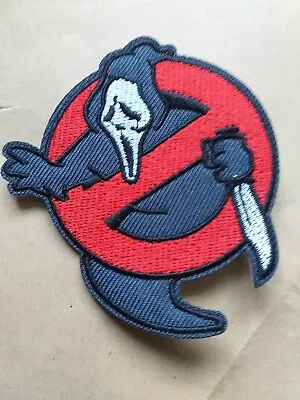 Buy Horror DON'T SCREAM  Ghostbusters - IRON SEW ON PATCH - HALLOWEEN FILM MOVIE • 2.50£