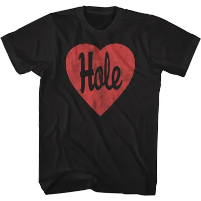 Buy Hole Courtney Love Red Heart Men's T Shirt Grunge Rock Band Music Merch • 49.80£