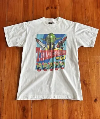 Buy Vintage 1993 Thunderbirds Are Go! T-Shirt By ACME Made In Australia 🇦🇺 • 37.60£