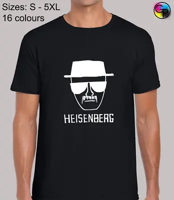 Buy Heisenberg Face Drug Lord Breaking Bad Walter Regular Fit T-Shirt Tee - Men • 9.95£