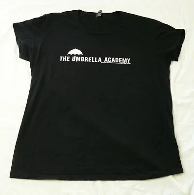 Buy Hot Topic The Umbrella Academy Black T-shirt, SZ XL, GUC • 12.50£