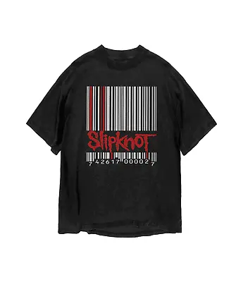 Buy Slipknot Barcode Rock Heavy Metal Unisex T-Shirt • 22.99£
