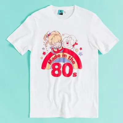 Buy Official Rainbow Brite Made In The 80s T-Shirt : M,L,XL,XXL,3XL,4XL • 19.99£