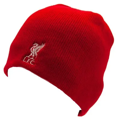 Buy New Liverpool FC Beanie RD ( Red ) - Brand New Official Merchandise • 11.99£