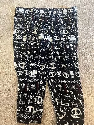 Buy Disney Women’s Size 3x 22-24 The Nightmare Before Christmas Pajama Bottom Pants • 11.45£