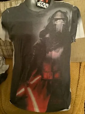 Buy ** Star Wars Kylo Ren Sublimation Raglan T-shirt Official Licensed ** • 11£
