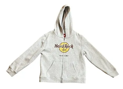 Buy Hard Rock Cafe - New York - Grey Full Zip Hoodie • 24.99£