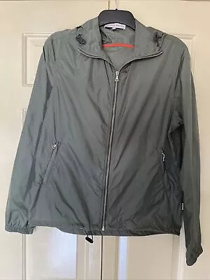 Buy Orlebar Brown Green Ultralight Jacket Windbreaker Hoodie L • 50£