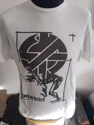 Buy Crass White Medium T-Shirt UK Punk Anarchy • 10£