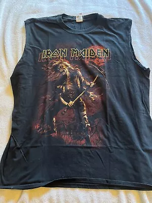 Buy Iron Maiden Official Benjamin Breeg Sleeveless Shirt XL • 6.99£