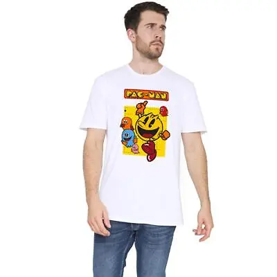 Buy Pacman Mens T-Shirt Classic Pacman Top Tee S-2XL Official • 13.99£