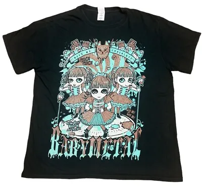 Buy Babymetal Gimme Chocolate Black Double Sided Gildan T Shirt Size L • 39.99£