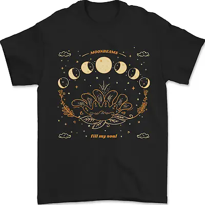 Buy Moonbeams Moon Phases Celestial Pagan Mens T-Shirt 100% Cotton • 8.49£