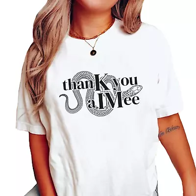 Buy ThanK You AIMee Tshirt TTPD Merch Snake Tee Swift Swiftie Taylor Shirt WHT • 21.23£