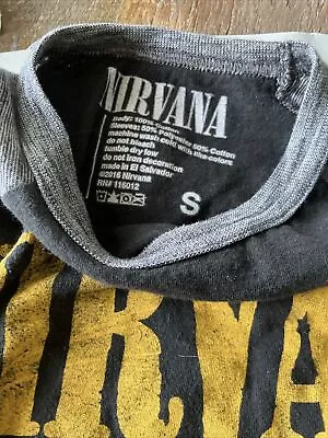 Buy Nirvana Shirt Small Women • 4.05£