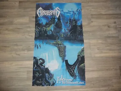 Buy Amorphis Flag Flagge Black Death Metal Tiamat Ulver Katatonia Lost Soul 66 • 25.79£