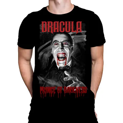 Buy DRACULA PRINCE OF DARKNESS - Movie Poster T-Shirt /Horror / Christopher Lee • 20.45£