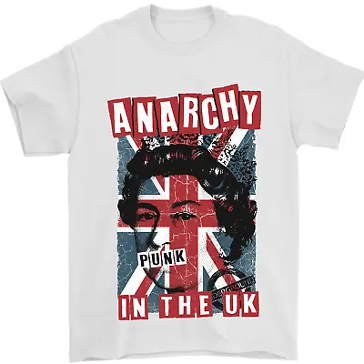 Buy Anarchy In The UK Punk Music Rock Mens T-Shirt 100% Cotton • 9.49£