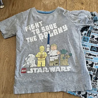 Buy Star Wars Boys T-shirts 4-5 • 1.49£
