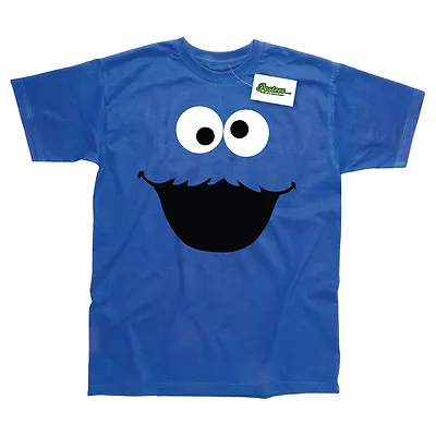Buy Cookie Monster Inspired Printed Funny T-Shirt • 8.95£