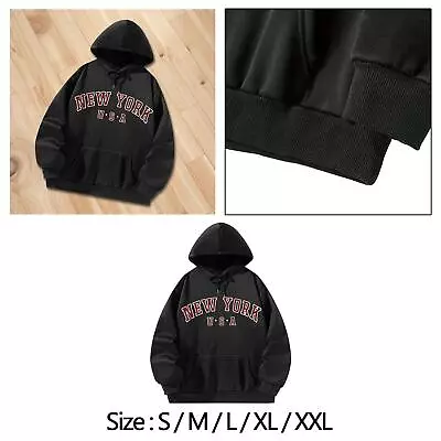 Buy Women Hoodies Drawstring Hood Oversized Casual Hooded Classic With Pockets • 12.01£