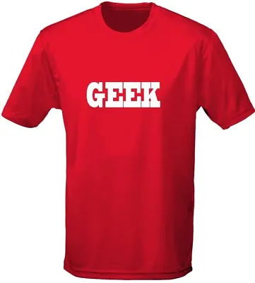 Buy Geek Mens T-Shirt 10 Colours (S-3XL) By Swagwear • 10.24£
