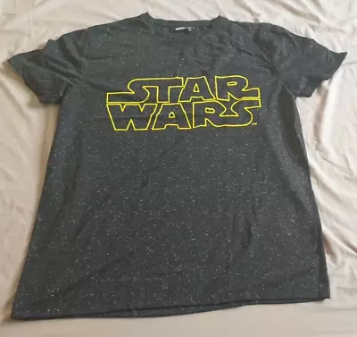 Buy Star Wars Logo (Star Pattern) T-Shirt X-Large • 8£