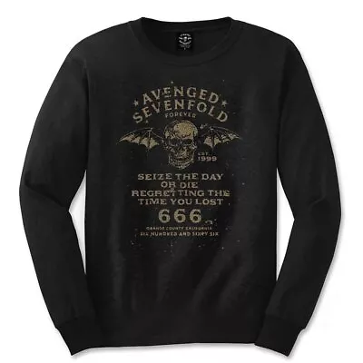 Buy Avenged Sevenfold 'Seize The Day' Long Sleeve T Shirt - NEW • 21.99£