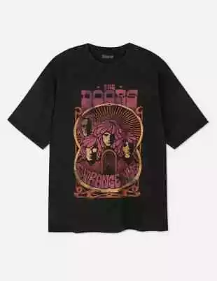 Buy The Doors Strange Days Black T Shirt-Graphic Print-Jim Morrison-2XS-XL • 19.99£