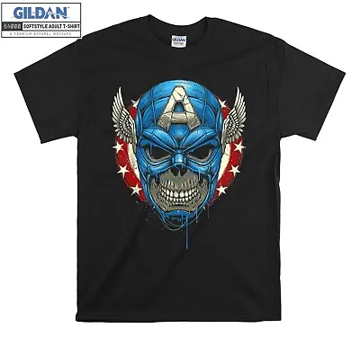 Buy Marvel Captain America Comic T-shirt Gift Hoodie Tshirt Men Women Unisex F375 • 13.99£