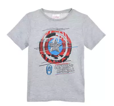 Buy Childrens-captain-america-short-sleeved-t-shirt-2 • 7.50£