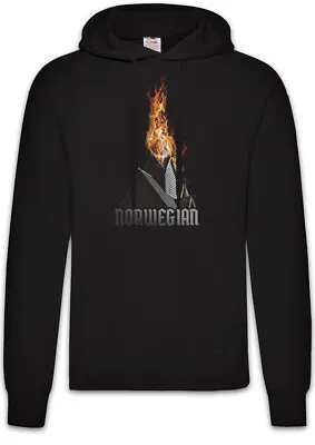Buy Norwegian Hoodie Pullover  Eternal Darkness True Death Metal Blackmetal Frost • 43.14£
