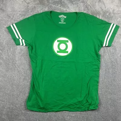 Buy Green Lantern Mens Shirt XXL Green Movie World WB Short Sleeve Graphic Tee • 12.61£