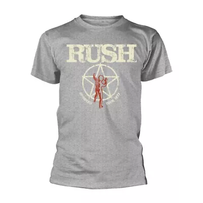 Buy Light Grey Rush American Tour Official Tee T-Shirt Mens Unisex • 19.42£