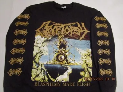 Buy CRYPTOPSY Blasphemy Made Flesh LONGSLEEVE XTRA-LARGE GORGUTS • 27.60£